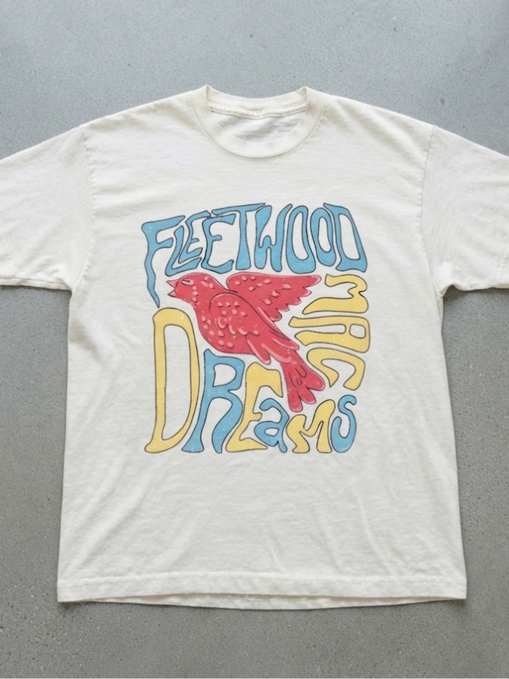 Fleetwood Mac Dreams Graphic Gildan Cotton Unisex T-Shirt Size